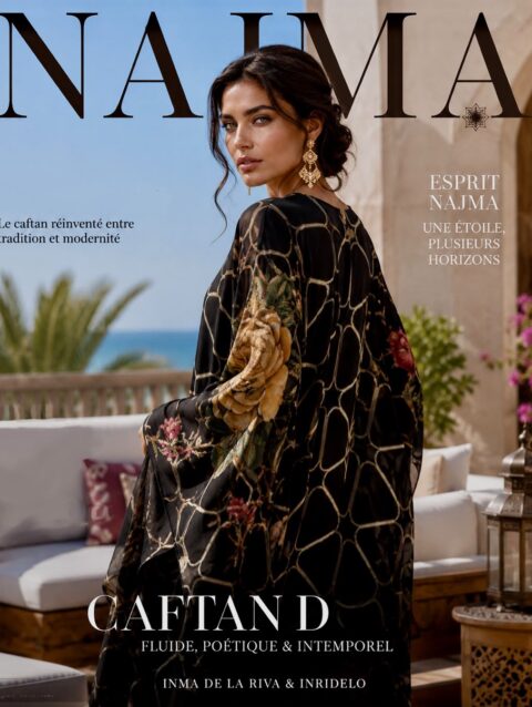 Caftán NAJMA Les Roses de Najma – Colección Resort