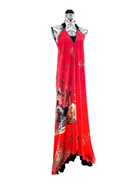 Vestido "Fondo Marino La Niña del Mar"