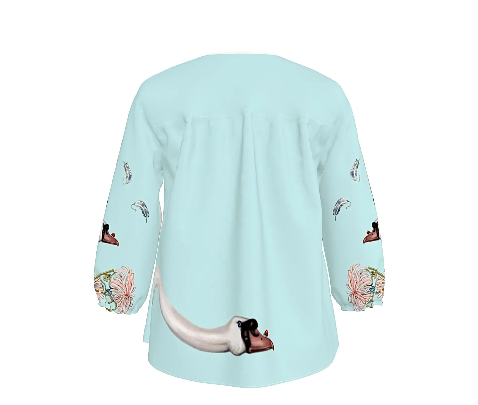 Blusa "Los Cisnes": Serenidad y Estilo - Imagen 9