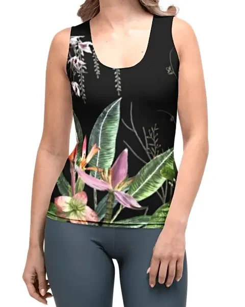 Camiseta Ajustable Tirantes "Selva Negra"