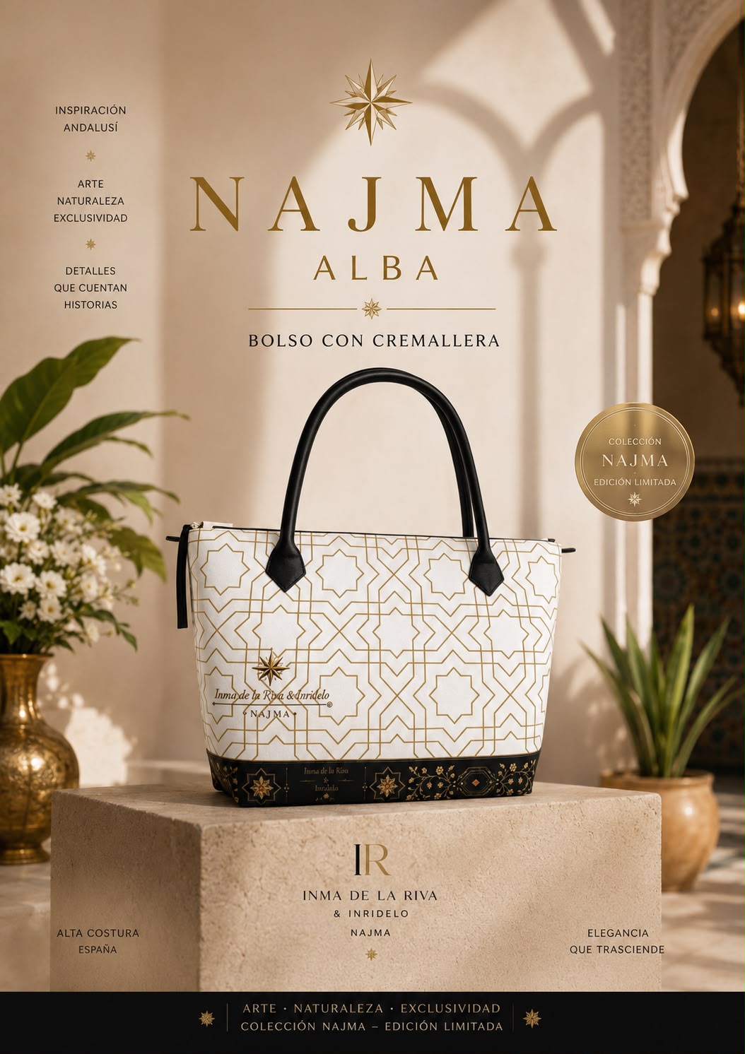 Bolso NAJMA ALBA: Arte y Artesanía Exclusiva - Imagen 4