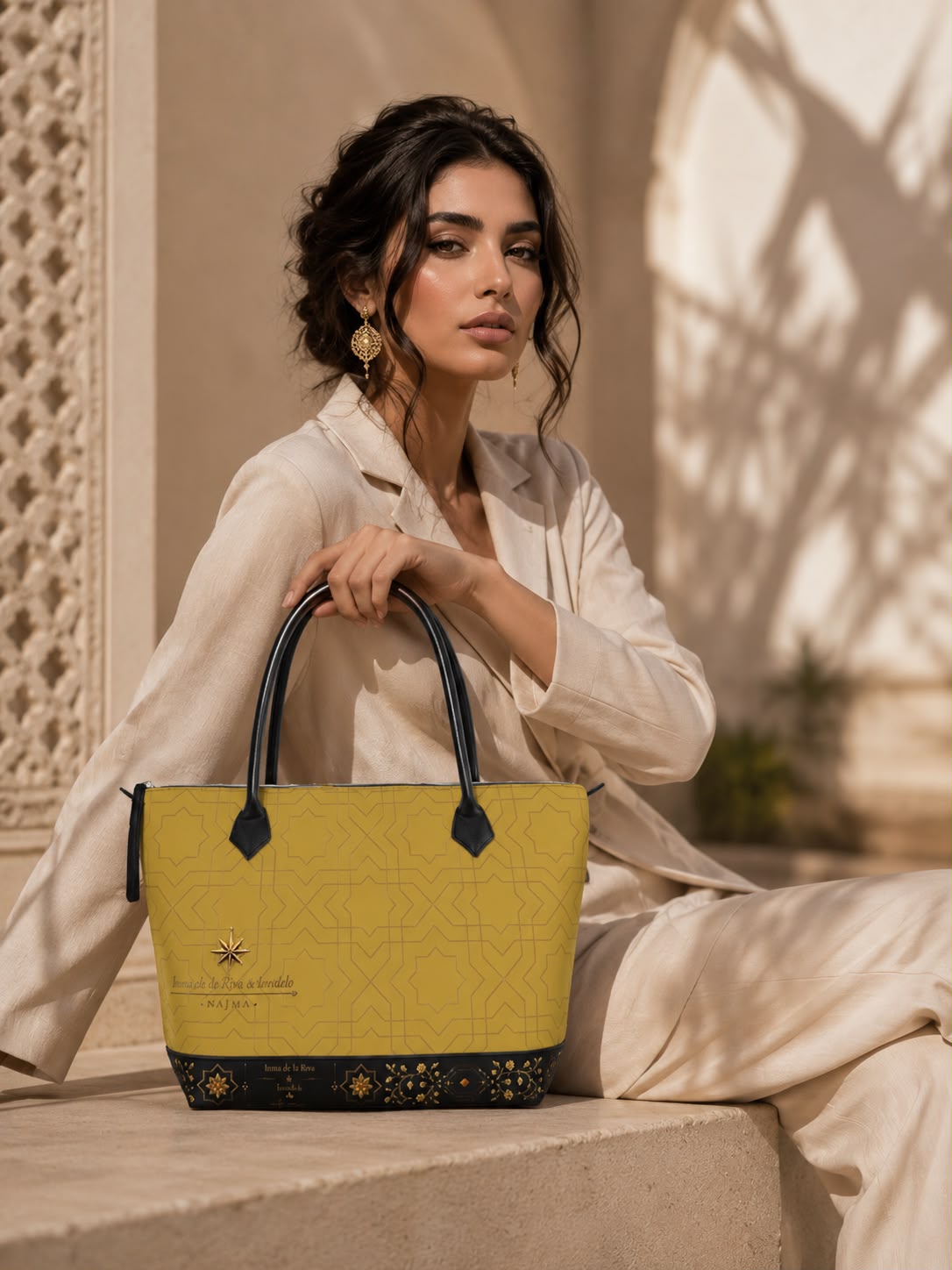 Bolso NAJMA ALBA: Arte y Artesanía Exclusiva - Imagen 5