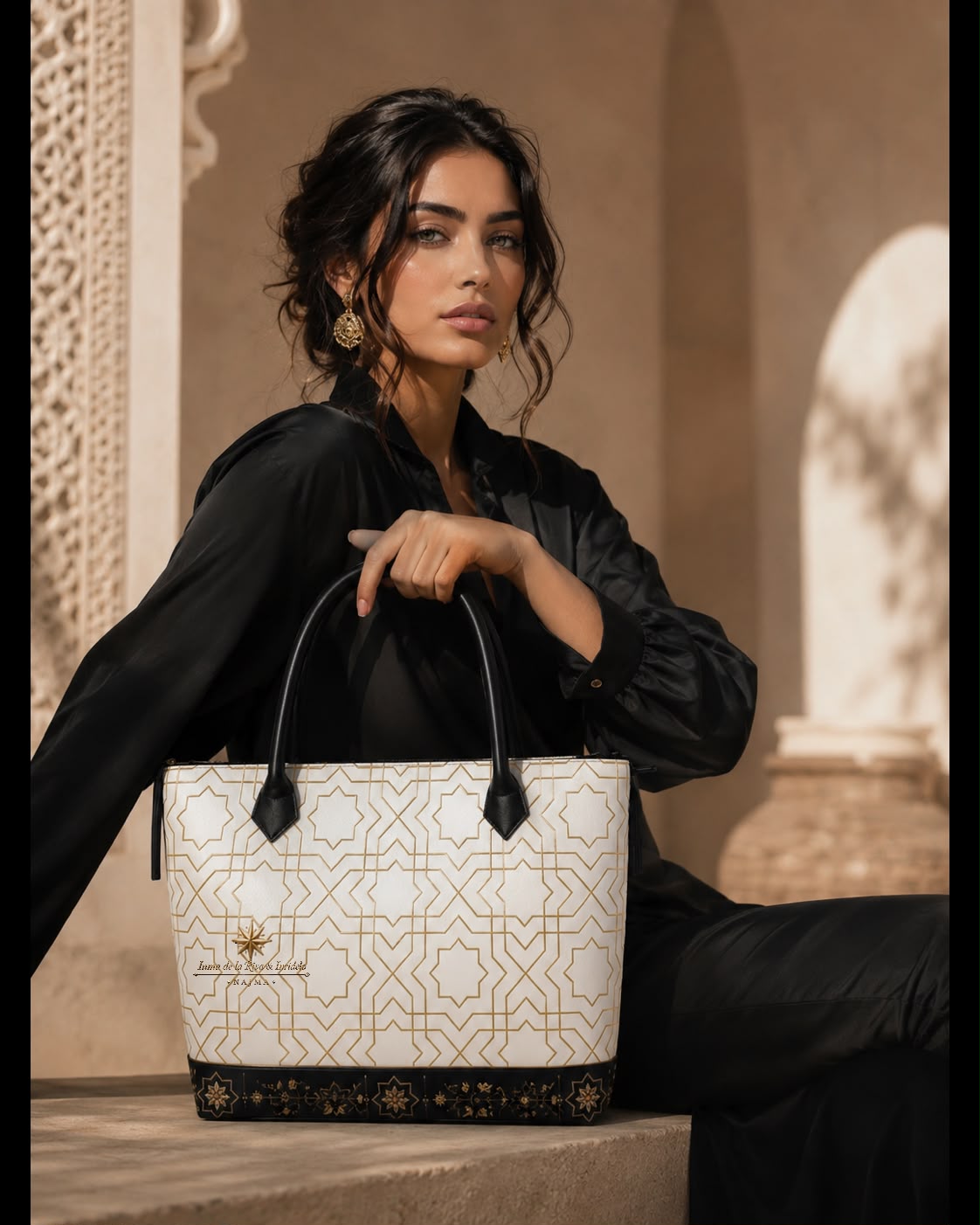 Bolso NAJMA ALBA: Arte y Artesanía Exclusiva - Imagen 6