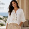 Blusa ZAHRA Safran Imperial