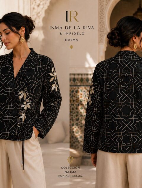 Blazer Warq Al Noor – Hojas de Luz · Colección NAJMA